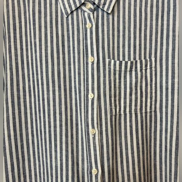 ORVIS Women’s Short Sleeve Linen Blend Button Down Shirt Size S - Picture 7 of 11